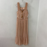 OLD NAVY WOMEN'S DRESS pink check S