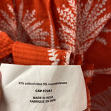 Lucky Brand WOMEN'S BLOUSE/SHIRT red white S