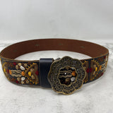 Lucky Brand WOMEN'S BELT black brown orange red S