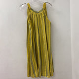 BELLA UMBRA WOMEN'S PLUS DRESS yellow stripe 1X