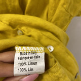 terzo millennio WOMEN'S PLUS TOP yellow 2X