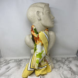 WOMEN'S SCARF/SHAWL yellow green