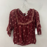 JOIE WOMEN'S BLOUSE/SHIRT red pink M