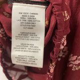 JOIE WOMEN'S BLOUSE/SHIRT red pink M