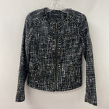 Banana Republic WOMEN'S BLAZER/JACKET black navy white 2T