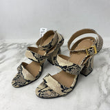 KAANAS WOMEN'S HEELS snake embossed 35