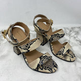 KAANAS WOMEN'S HEELS snake embossed 35