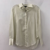 DYNAMITE WOMEN'S BLOUSE/SHIRT white beige XS