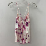 BARDOT WOMEN'S TANK/CAMI white pink purple S