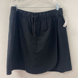 KAREN SCOTT WOMEN'S SKIRT black XL