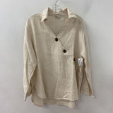BELLA UMBRA WOMEN'S PLUS TOP beige 1X