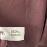 FIG WOMEN'S TOP dark plum XL