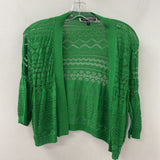 MELANIE LYNE WOMEN'S CARDIGAN green L