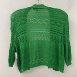 MELANIE LYNE WOMEN'S CARDIGAN green L