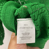 MELANIE LYNE WOMEN'S CARDIGAN green L