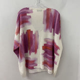 BELLA AMORE WOMEN'S SWEATER white pink green M