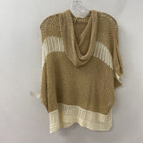WOMEN'S SWEATER gold cream M