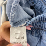 WOMEN'S PANTS blue silver black S/M