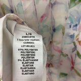 ILTM i love tyler madison WOMEN'S BLOUSE/SHIRT white pink green blue L