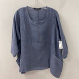 VIVIAN SHYU WOMEN'S TOP blue S/M