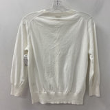 J CREW WOMEN'S CARDIGAN white M