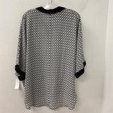 LAURA WOMEN'S BLOUSE/SHIRT black white 10