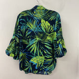 JOSEPH RIBKOFF WOMEN'S BLOUSE/SHIRT navy lime green 8