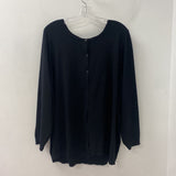 ADDITION ELLE WOMEN'S PLUS TOP black 4X