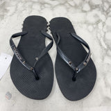 HAVAIANAS WOMEN'S SANDALS black 9/10