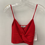 ZARA WOMEN'S TANK/CAMI red S