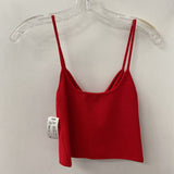 ZARA WOMEN'S TANK/CAMI red S