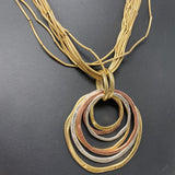 WOMEN'S NECKLACE gold silver copper