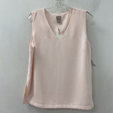 CHICOS WOMEN'S BLOUSE/SHIRT pale pink 12/14