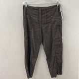 EILEEN FISHER WOMEN'S PANTS brown 10