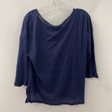 TALBOTS WOMEN'S TOP navy LP