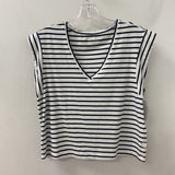 KIT & ACE WOMEN'S T-SHIRT navy white M