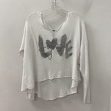 Venti6 WOMEN'S SWEATER white silver S