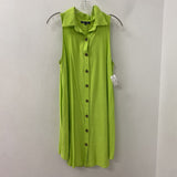 BOHO CHIC WOMEN'S DRESS lime M