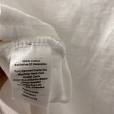 TALBOTS WOMEN'S T-SHIRT white black XL