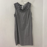 TALBOTS WOMEN'S DRESS black white 14