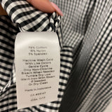 TALBOTS WOMEN'S DRESS black white 14