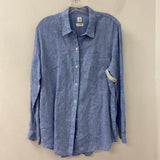 GAP WOMEN'S BLOUSE/SHIRT blue L