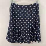 CLEO WOMEN'S SKIRT navy beige dots 12