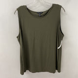 EILEEN FISHER WOMEN'S TANK/CAMI olive XL