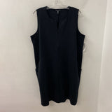 EILEEN FISHER WOMEN'S PLUS DRESS black 1X