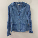 LAFEINIER WOMEN'S BLAZER/JACKET denim-blue S