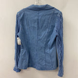 LAFEINIER WOMEN'S BLAZER/JACKET denim-blue S