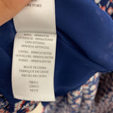 RAILS WOMEN'S DRESS navy pink floral S