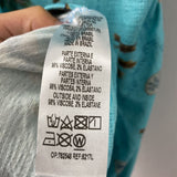 WOMEN'S DRESS palm tree print M