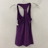 LULULEMON WOMEN'S ACTIVE TOP black purple stripe S